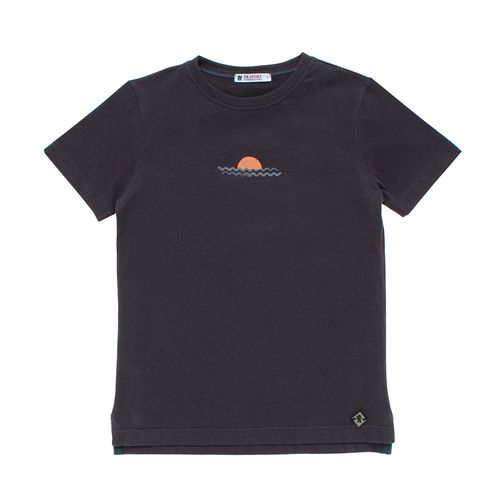 Camiseta Infantil Masculina Manga Curta Summer - CINZA CHUMBO