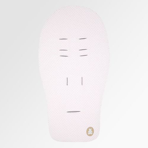 Protetor de Carrinho de Bebê Mini Stokke Jacquard Poás - ROSA