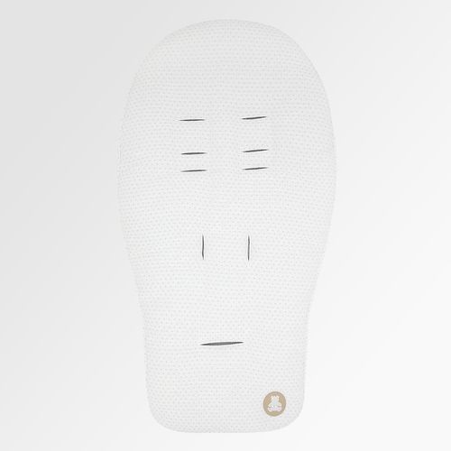 Protetor de Carrinho de Bebê Mini Stokke Jacquard Poás - CINZA