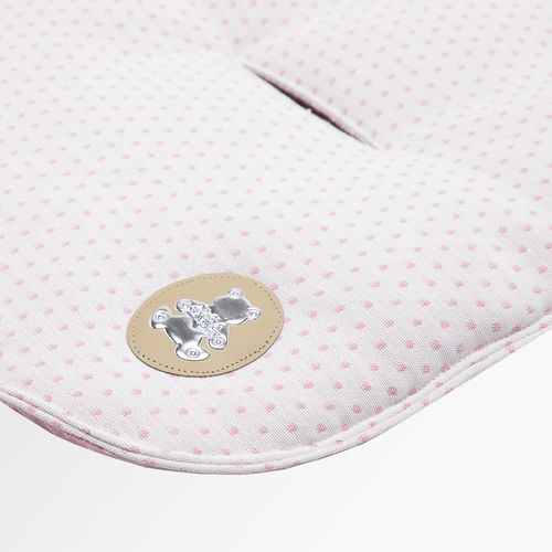 Protetor de Carrinho de Bebê Mini Stokke Jacquard Poás - ROSA