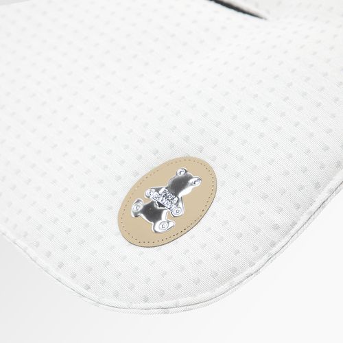 Protetor de Carrinho de Bebê Mini Stokke Jacquard Poás - CINZA