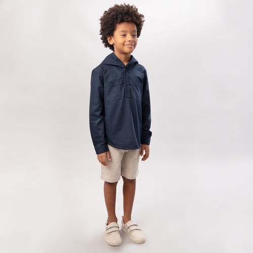 Bermuda Chino Infantil Masculina - KAKI