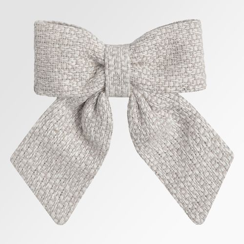 Laço de Cabelo Infantil Ponta Tweed - CRU