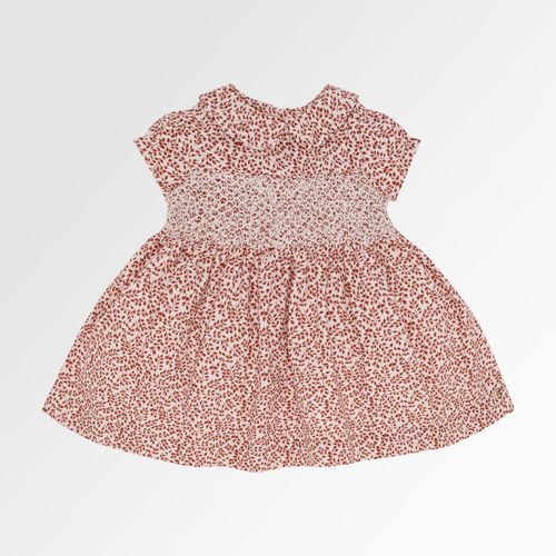 Vestido de Bebê Feminino Fustão Estampa Leaves - ESTAMPADO