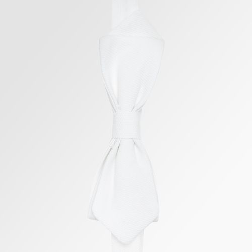 Gravata Borboleta de Bebê Masculino - BRANCO