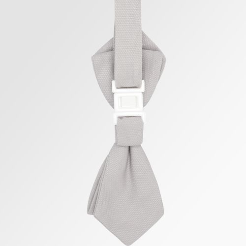 Gravata Borboleta de Bebê Masculino - CINZA CLARO