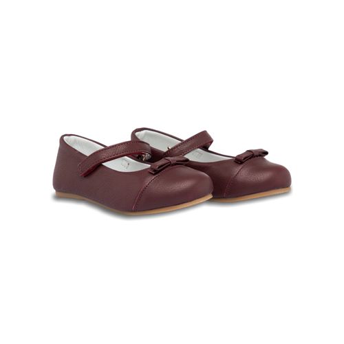 Sapato Boneca Infantil Feminino Couro Laço Fino - JABUTICABA