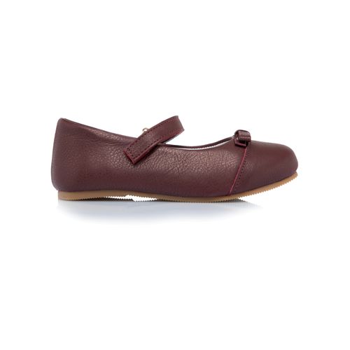 Sapato Boneca Infantil Feminino Couro Laço Fino - JABUTICABA