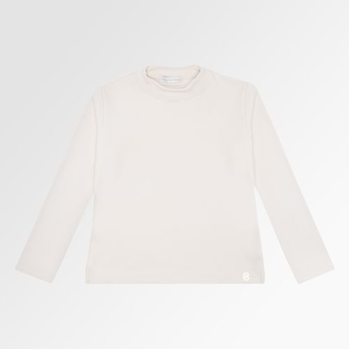 Blusa Infantil Feminina Manga Longa Malha Comfy Básica - CRU