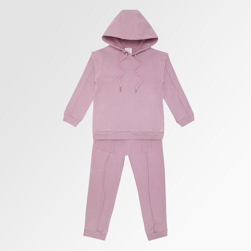 Conjunto Infantil Feminino com Capuz - ROSE