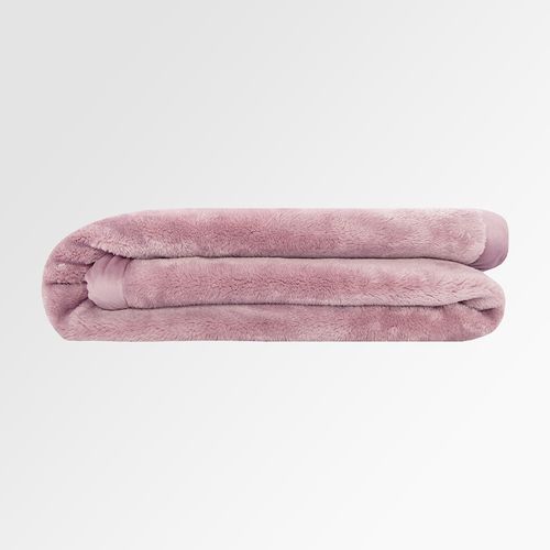 Cobertor Solteiro Capri Gramatura 600g/m² - ROSE