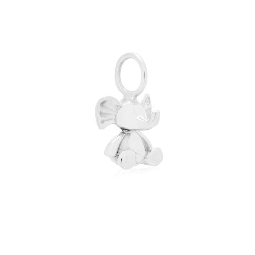Berloque Infantil Prata 925 Elefante Elé - PRATA