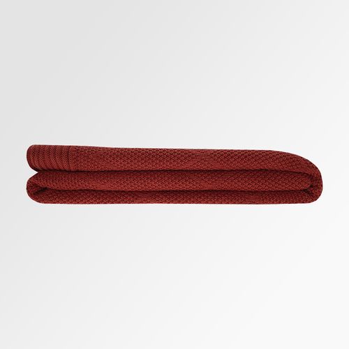 Manta Casal Tricot Losango - BRICK CERAMICA