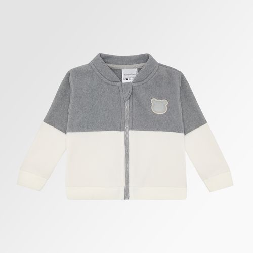 Casaco de Bebê Masculino Microsoft Bicolor - CINZA