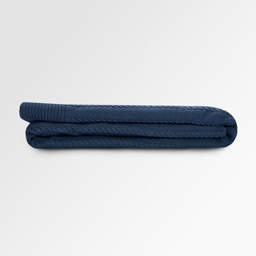 Manta de Tricot Trancinhas - AZ JEANS TIRRENO