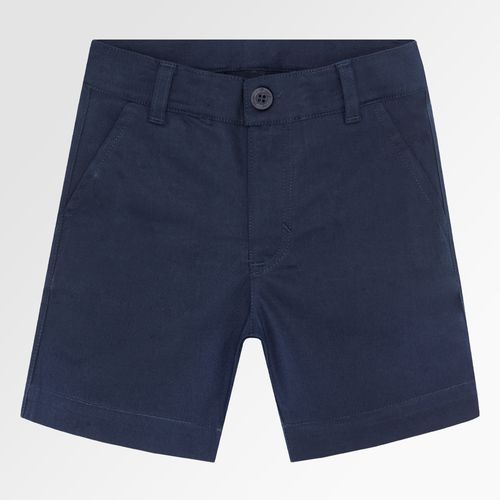 Bermuda Chino Infantil Masculina - AZUL MARINHO