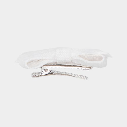 Conjunto de Laços de Cabelo Bebê Linho - BRANCO