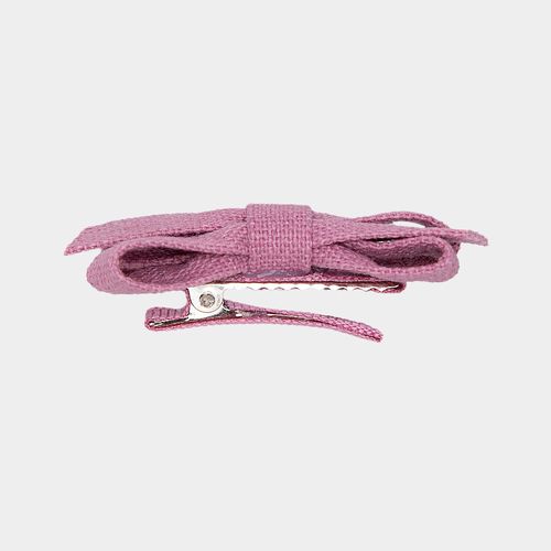 Conjunto de Laços de Cabelo Bebê Linho - ROSADO