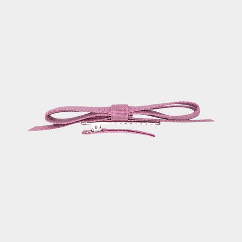 Laço de Cabelo Infantil Linho - ROSADO