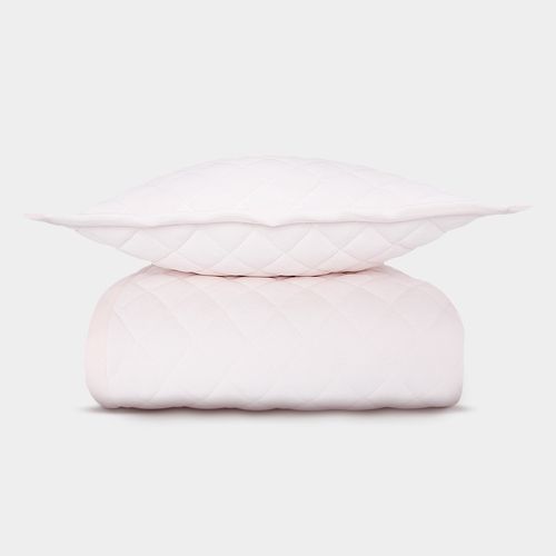 Colcha de Solteiro Matelassê 400 Fios - ROSA BB