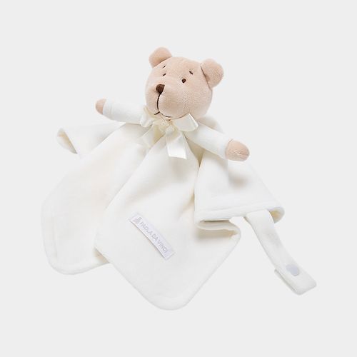 Naninha de Bebê Unissex Urso Bimbi - OFF WHITE