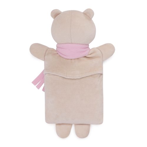 Bolsa Térmica de Bebê Pelúcia Urso Bimbi - ROSA