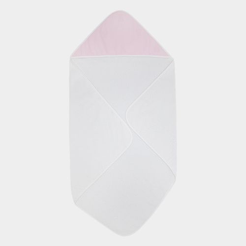 Toalha de Banho de Bebê com Capuz Urso Richelieu - ROSA