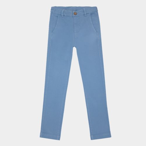 Calça Infantil Masculina Sarja Tinturada - AZUL