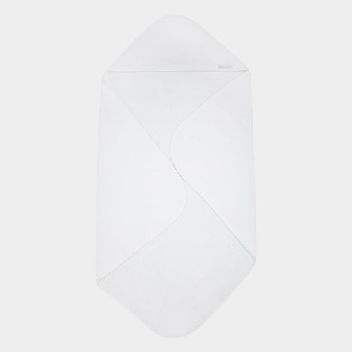 Toalha de Banho de Bebê com Capuz Poás - BRANCO