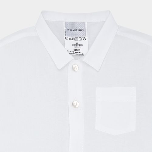 Conjunto de Bebê Masculino com Bermuda Puro Linho - VERDE