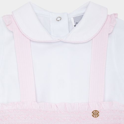Conjunto de Bebê Feminino com Shorts Anarruga - ROSA