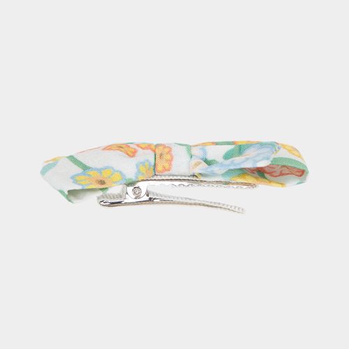 Conjunto de Laços de Cabelo de Bebê Estampas - FLORAL LARANJA