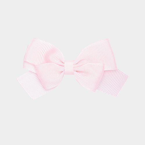 Laço de Cabelo Infantil Gorgurão - ROSA PASTEL
