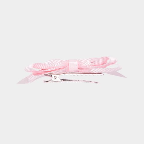 Laço de Cabelo Infantil Gorgurão - ROSA PASTEL