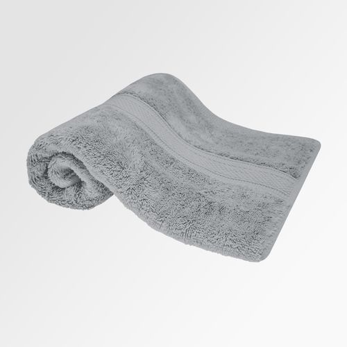 Toalha de Rosto Algodão Egípcio Fio Giza 580g/m2 - CINZA