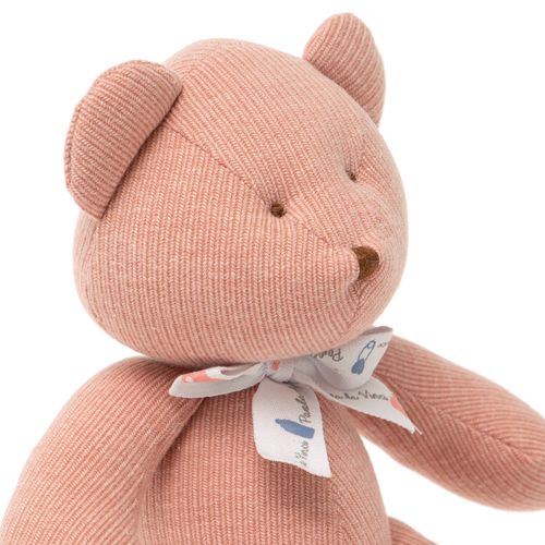 Pelúcia Unissex Urso Bimbi Tricot - Tamanho M - ROSA