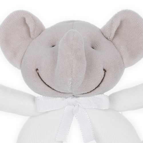 Chocalho Unissex Elefante Elé - CINZA