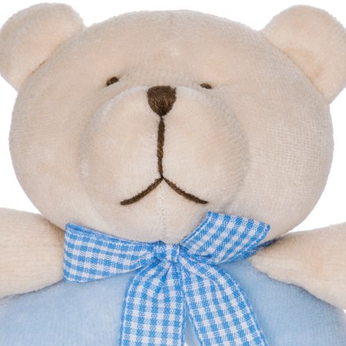 Chocalho de Pelúcia Urso Bimbi - AZUL