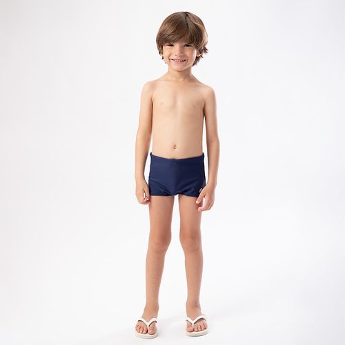 Sunga Boxer de Bebê Masculina com Proteção UV50+ - AZUL MARINHO