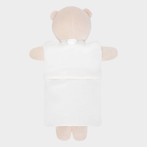 Bolsa Térmica de Bebê Pelúcia Urso Bimbi - OFF WHITE