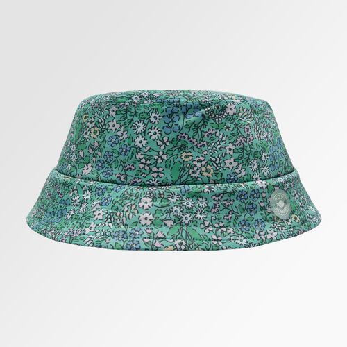 Chapéu Bucket Hat Infantil Feminino com Proteção UV50+ Estampa Picnic - VERDE