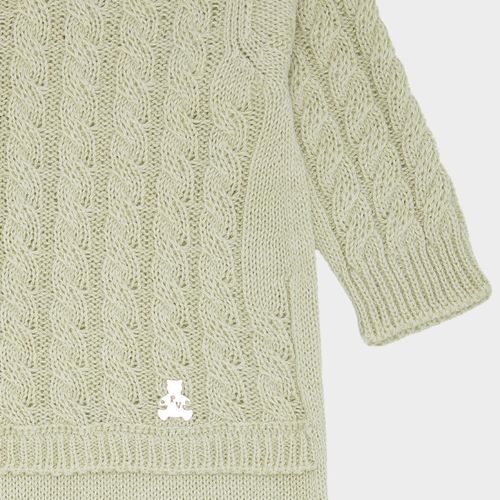 Saída de Maternidade Tricot Trança - ALOE WASH