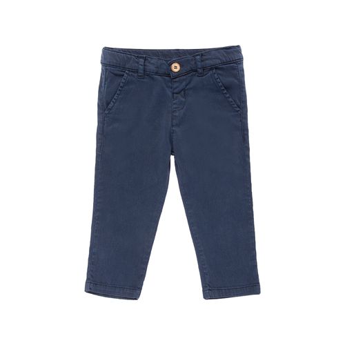 Calça de Bebê Masculina Sarja Tinturada - AZUL