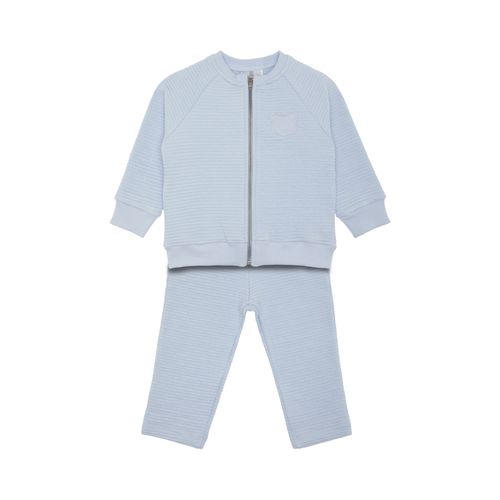Conjunto de Bebê Masculino Matelassê - AZUL BEBE