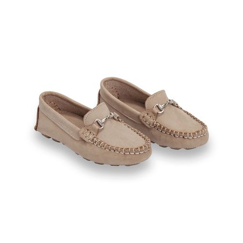 Mocassim Infantil Masculino Couro Bridão - AMENDOA