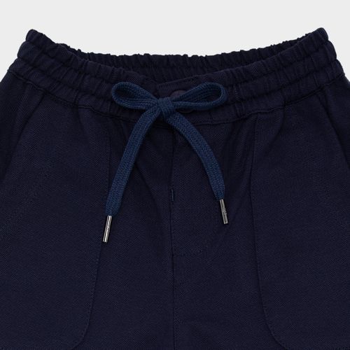 Calça Infantil Masculina Piquet - AZUL MARINHO