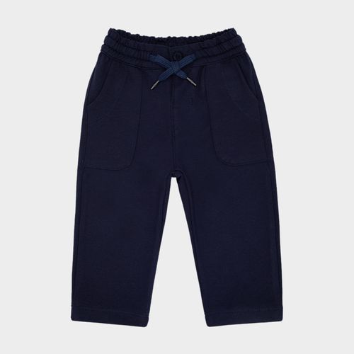 Calça de Bebê Masculina Piquet - AZUL MARINHO