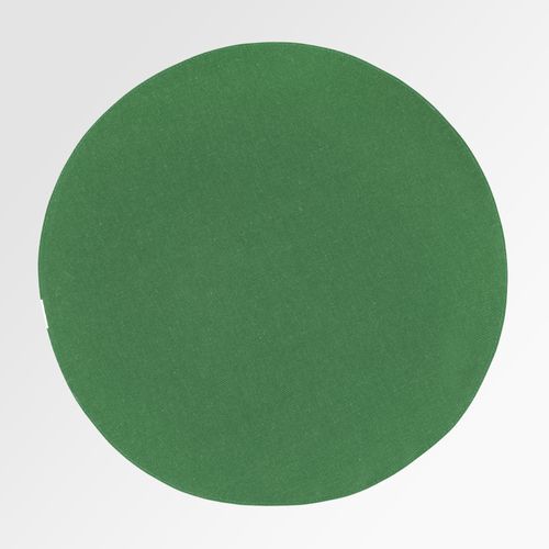 Jogo Americano Redondo Dupla Face - VERDE COM PRETO