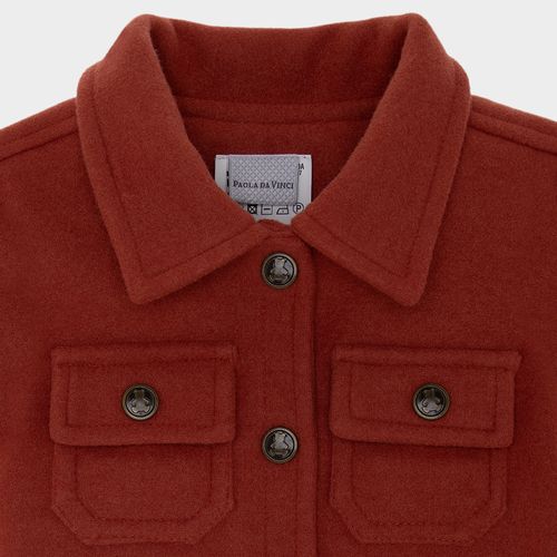 Casaco de Bebê Masculino Lã - BRICK