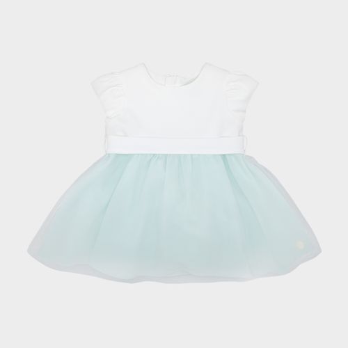 Vestido de Festa de Bebê Feminino Tule - VERDE